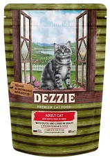 Dezzie Adult Cat Утка и печень в соусе